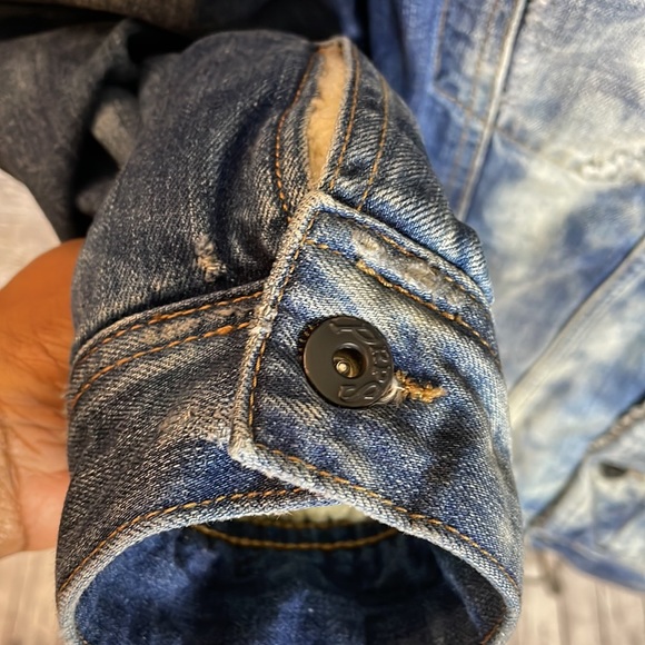 🔥🔥PRPS Acid Wash Denim Fully insulated Trucker Jacket Size: XXL🔥🔥 - Picture 16 of 16
